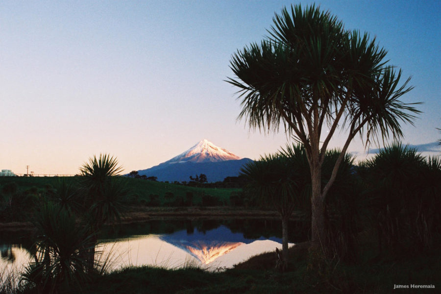 Mount Taranaki volcano, New Zealand